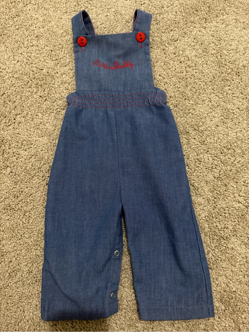 Vintage handmade overalls